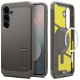 Pilkas (Gunmetal) dėklas Samsung Galaxy S25 FE telefonui "Spigen Tough Armor MAG Magsafe"