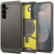 Pilkas (Gunmetal) dėklas Samsung Galaxy S25 FE telefonui "Spigen Tough Armor MAG Magsafe"