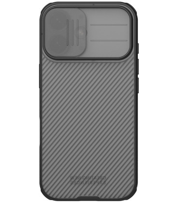 Juodas / skaidrus dėklas Apple iPhone 17 telefonui "Nillkin CamShield Pro Case"