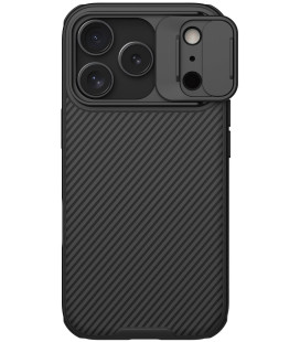 Juodas dėklas Apple iPhone 17 Pro / 18 Pro telefonui "Nillkin CamShield Pro Case"