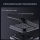 Juodas / skaidrus dėklas Apple iPhone 17 Pro / 18 Pro telefonui "Nillkin CamShield Pro Case"