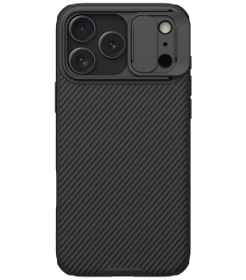 Juodas dėklas Apple iPhone 17 Pro Max telefonui "Nillkin CamShield Pro Case"
