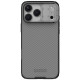 Juodas / skaidrus dėklas Apple iPhone 17 Pro Max / 18 Pro Max telefonui "Nillkin CamShield Pro Case"