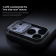 Juodas / skaidrus dėklas Apple iPhone 17 Pro Max / 18 Pro Max telefonui "Nillkin CamShield Pro Case"