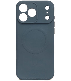 Mėlynas dėklas Apple iPhone 17 Pro Max telefonui "Silicone Mag Cover"
