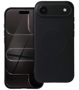 Juodas dėklas Apple iPhone Air telefonui "Silicone Mag Cover BH"