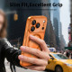 Oranžinis (Shine) / skaidrus dėklas Apple iPhone 17 Pro Max / 18 Pro Max telefonui "Tech-Protect MagFlex Magsafe"