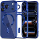 Mėlynas (Shine) / skaidrus dėklas Apple iPhone 17 Pro telefonui "Tech-Protect MagFlex Magsafe"
