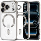 Sidabrinės spalvos (Shine) / skaidrus dėklas Apple iPhone 17 Pro Max telefonui "Tech-Protect MagFlex Magsafe"