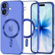 Mėlynas (Shine) / skaidrus dėklas Apple iPhone 17 telefonui "Tech-Protect MagFlex Magsafe"