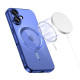 Mėlynas (Shine) / skaidrus dėklas Apple iPhone 17 telefonui "Tech-Protect MagFlex Magsafe"