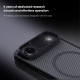 Juodas / skaidrus dėklas Apple iPhone Air telefonui "Nillkin CamShield PRO Magnetic Hard Case"