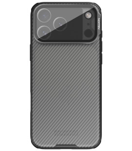 Juodas / skaidrus dėklas Apple iPhone 17 Pro Max telefonui "Nillkin CamShield Prop Case"
