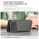 Juodas / skaidrus dėklas Apple iPhone 17 Pro Max telefonui "Nillkin CamShield Prop Case"