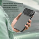 Juodas / skaidrus dėklas Apple iPhone 17 Pro Max telefonui "Nillkin CamShield Prop Case"
