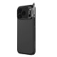 Juodas dėklas Apple iPhone 17 Pro Max / 18 Pro Max telefonui "Nillkin CamShield Prop Case"