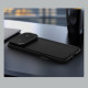 Juodas dėklas Apple iPhone 17 Pro Max / 18 Pro Max telefonui "Nillkin CamShield Prop Case"