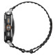 Juoda apyrankė Samsung Galaxy Watch Ultra 1 / 2 2024-2026 (47 mm) laikrodžiui "Spigen WBF0 Band"