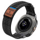 Juoda apyrankė Samsung Galaxy Watch Ultra 2024 / 2025 (47 mm) laikrodžiui "Spigen WBF0 Band"