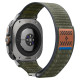 Žalia apyrankė Samsung Galaxy Watch Ultra 2024 / 2025 (47 mm) laikrodžiui "Spigen WBF0 Band"