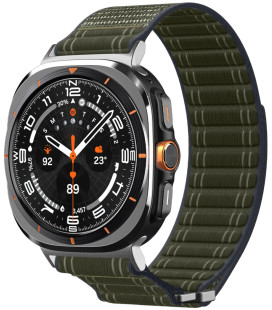 Žalia apyrankė Samsung Galaxy Watch Ultra 2024 / 2025 (47 mm) laikrodžiui "Spigen WBF0 Band"