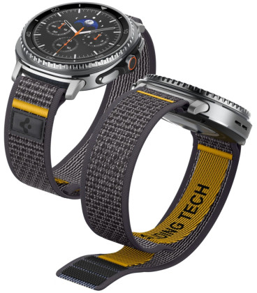 Pilka apyrankė Samsung Galaxy Watch 8 / 9 / Classic (40 / 44 / 46 mm) laikrodžiui "Spigen Athlex Air"