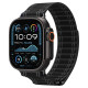 Juoda apyrankė Apple Watch 8 / 9 / 10 / 11 / 12 / SE / Ultra (44 / 45 / 46 / 49 mm) laikrodžiui "Spigen WBF0 Band"