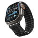 Juoda apyrankė Apple Watch 8 / 9 / 10 / 11 / 12 / SE / Ultra (44 / 45 / 46 / 49 mm) laikrodžiui "Spigen WBF0 Band"