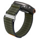 Žalia apyrankė Apple Watch 8 / 9 / 10 / 11 / 12 / SE / Ultra (44 / 45 / 46 / 49 mm) laikrodžiui "Spigen WBF0 Band"