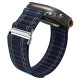 Mėlyna apyrankė Apple Watch 8 / 9 / 10 / 11 / 12 / SE / Ultra (44 / 45 / 46 / 49 mm) laikrodžiui "Spigen WBF0 Band"