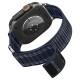Mėlyna apyrankė Apple Watch 8 / 9 / 10 / 11 / 12 / SE / Ultra (44 / 45 / 46 / 49 mm) laikrodžiui "Spigen WBF0 Band"