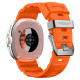 Oranžinė apyrankė Samsung Galaxy Watch 8 / Classic (40 / 44 / 46 mm) laikrodžiui "Spigen WBS2 Band"