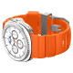 Oranžinė apyrankė Samsung Galaxy Watch 8 / Classic (40 / 44 / 46 mm) laikrodžiui "Spigen WBS2 Band"