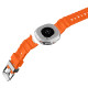 Oranžinė apyrankė Samsung Galaxy Watch 8 / Classic (40 / 44 / 46 mm) laikrodžiui "Spigen WBS2 Band"