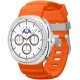 Oranžinė apyrankė Samsung Galaxy Watch 8 / Classic (40 / 44 / 46 mm) laikrodžiui "Spigen WBS2 Band"