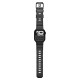 Juoda apyrankė Apple Watch 8 / 9 / 10 / 11 / 12 / SE / Ultra (44 / 45 / 46 / 49 mm) laikrodžiui "Spigen WBS2 Band"