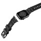 Juoda apyrankė Apple Watch 8 / 9 / 10 / 11 / 12 / SE / Ultra (44 / 45 / 46 / 49 mm) laikrodžiui "Spigen WBS2 Band"