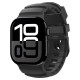 Juoda apyrankė Apple Watch 8 / 9 / 10 / 11 / 12 / SE / Ultra (44 / 45 / 46 / 49 mm) laikrodžiui "Spigen WBS2 Band"