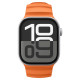Oranžinė apyrankė Apple Watch 8 / 9 / 10 / 11 / SE / ULTRA (44 / 45 / 46 / 49 MM) laikrodžiui "Spigen WBS2 Band"