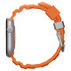 Oranžinė apyrankė Apple Watch 8 / 9 / 10 / 11 / 12 / SE / Ultra (44 / 45 / 46 / 49 mm) laikrodžiui "Spigen WBS2 Band"