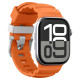 Oranžinė apyrankė Apple Watch 8 / 9 / 10 / 11 / 12 / SE / Ultra (44 / 45 / 46 / 49 mm) laikrodžiui "Spigen WBS2 Band"