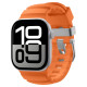 Oranžinė apyrankė Apple Watch 8 / 9 / 10 / 11 / 12 / SE / Ultra (44 / 45 / 46 / 49 mm) laikrodžiui "Spigen WBS2 Band"