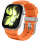 Oranžinė apyrankė Apple Watch 8 / 9 / 10 / 11 / 12 / SE / Ultra (44 / 45 / 46 / 49 mm) laikrodžiui "Spigen WBS2 Band"