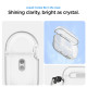 Skaidrus dėklas Apple Airpods Pro 3 ausinėms "Spigen Liquid Crystal"