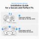 Skaidrus dėklas Apple Airpods Pro 3 ausinėms "Spigen Liquid Crystal"