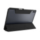 Juodas atverčiamas dėklas Samsung Galaxy Tab S11 Ultra / S12 Ultra 14.6 planšetei "Spigen Airskin PRO"