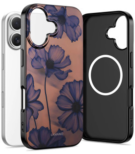 Dėklas Apple iPhone 17 telefonui "Tech-Protect Lamano Magsafe Velvet Night"