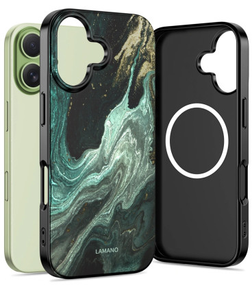 Dėklas Apple iPhone 17 telefonui "Tech-Protect Lamano Magsafe Verde Aura" Dėklas Apple iPhone 17 telefonui "Tech-Protect Lamano Magsafe Verde Aura"
