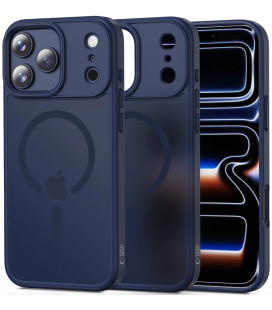 Matinis mėlynas dėklas Apple iPhone 17 Pro telefonui "Tech-Protect Magmat Magsafe" 