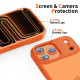 Matinis oranžinis dėklas Apple iPhone 17 Pro Max telefonui "Tech-Protect Magmat Magsafe"
